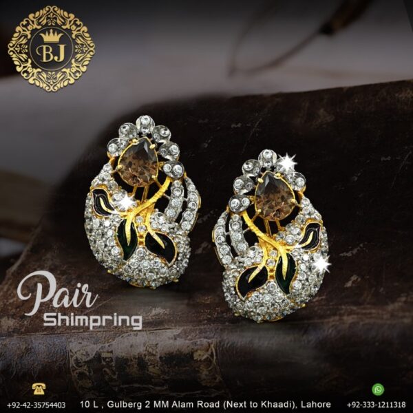 Buy Stylish Gold Earrings Online In India