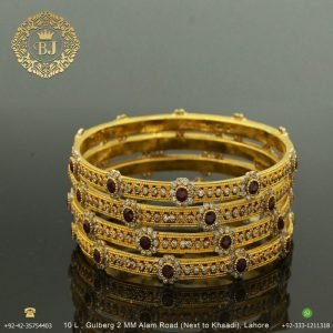 Gold Bangles Design 019