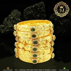 Gold Bangles Design 026