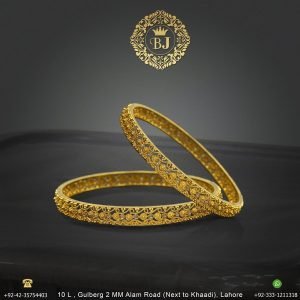 Gold Bangles Design 08