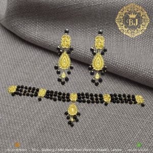 Gold Necklace Design 076