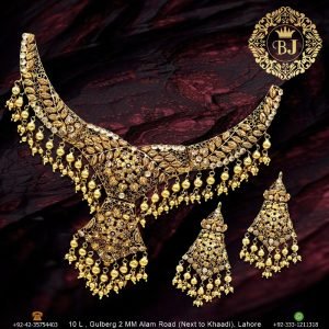 Gold Necklace Design 079