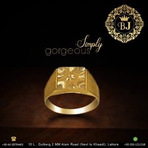 Gold ring Design 026
